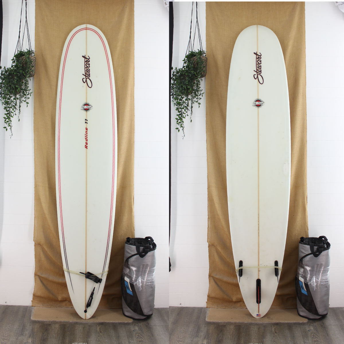 USED Stewart Redline 11 Poly 9'0 x 23 3/4 x 3 1/8