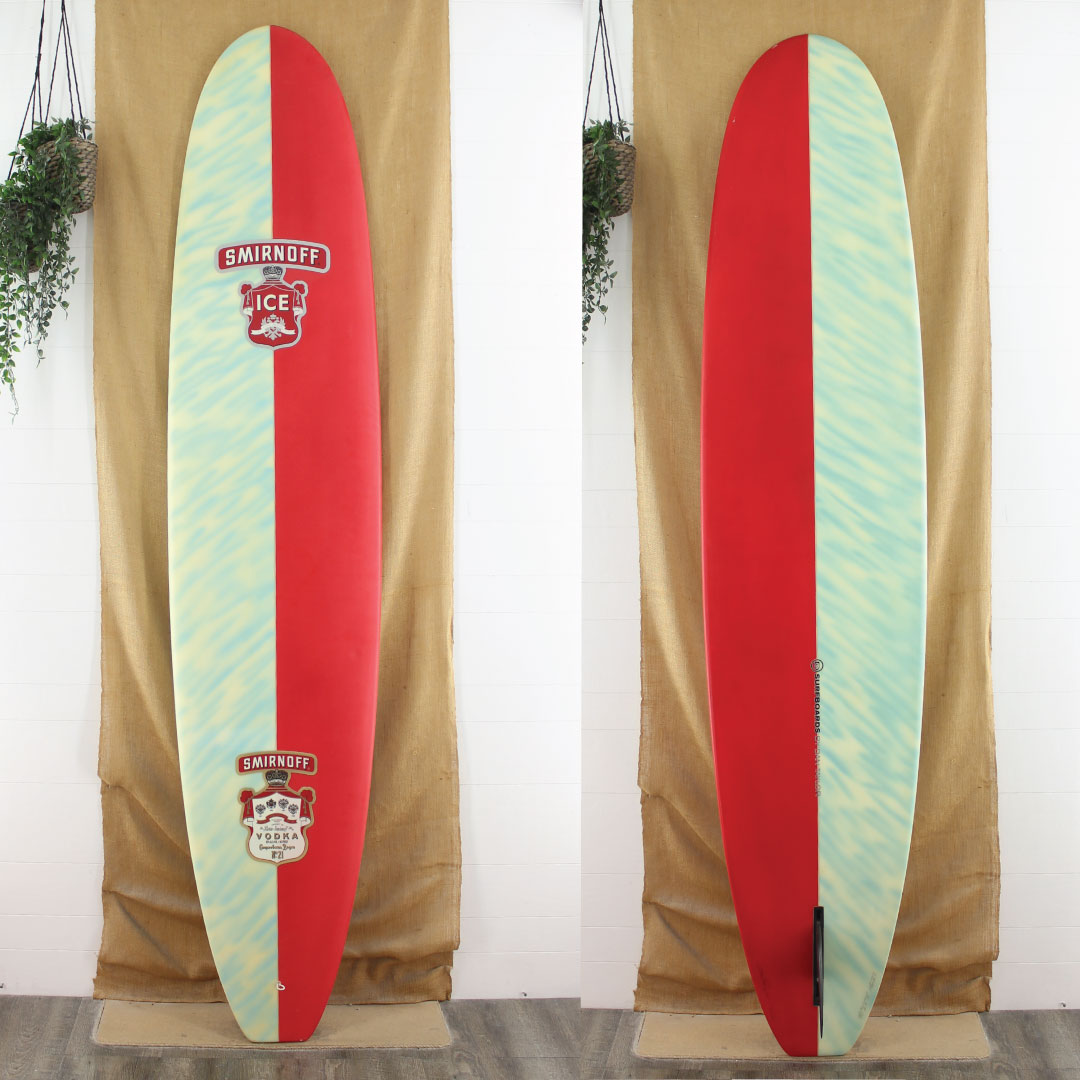 USED Dan Taylor Smirnoff Longboard 9'0" x 23" x 3" POLY