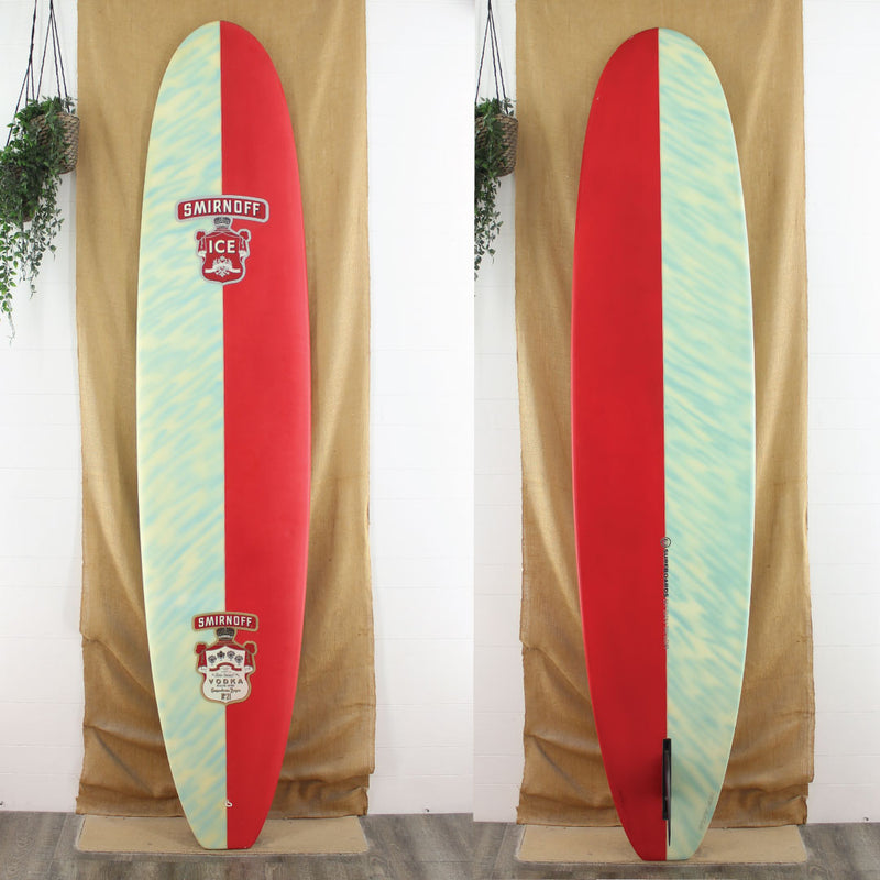USED Dan Taylor Smirnoff Longboard 9'0" x 23" x 3" POLY