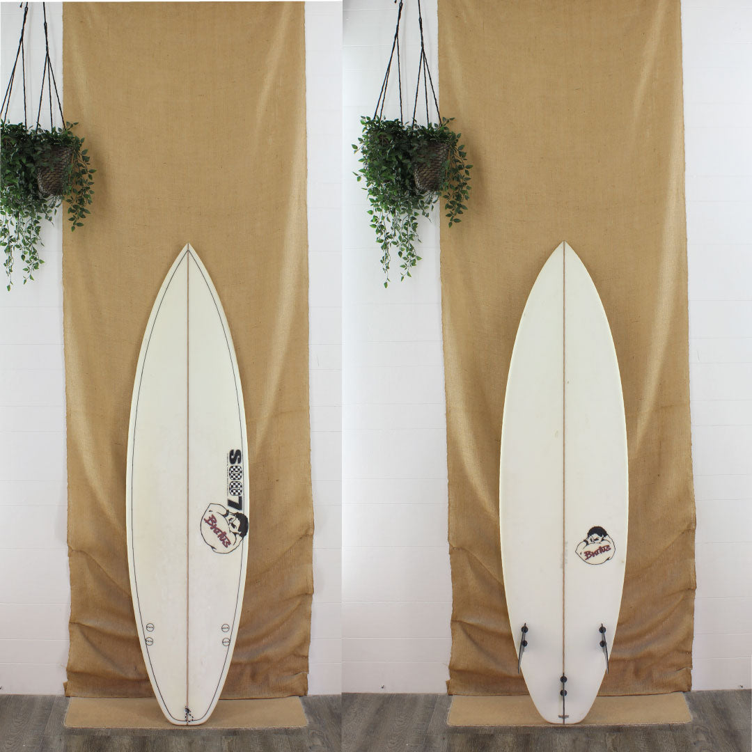 s007 clear poly shortboard 