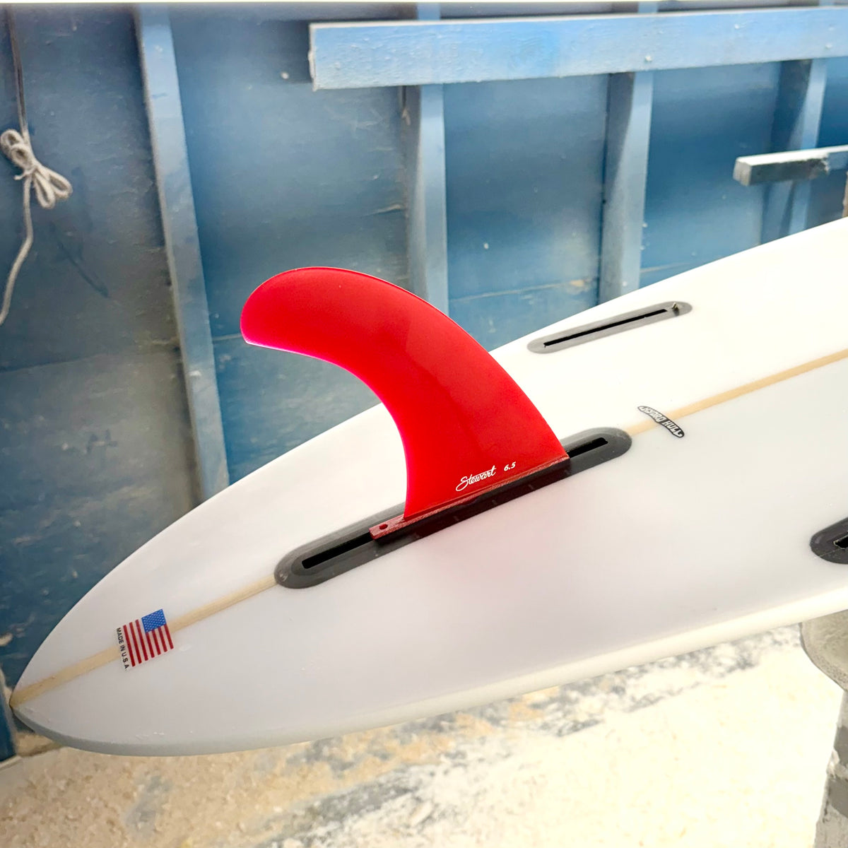 STEWART RAKE CENTER FIN