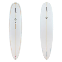 Stewart Mid-Lenghth 8'0" Funline 11 (8'0", 23", 3") B#129768 Gloss & Polish with a gold and black pin line on the deck