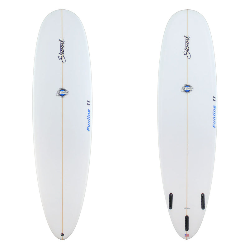 7'0" Funline 11 (7'0", 22", 3") B#129880 sanded and clear 