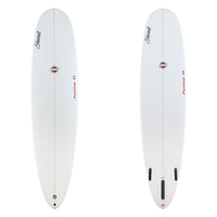 Stewart Mid-Length 8'0" Funline 11 (8'0", 23", 3") B#129922 clear and sanded only with red logos