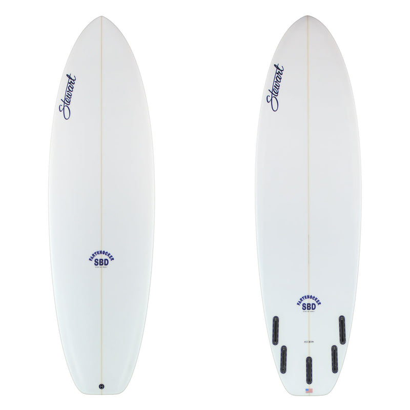 Stewart Shortbard 6'2" Fartknocker SBD (6'2", 21 1/2", 2 5/8") B#129894 clear and sanded only