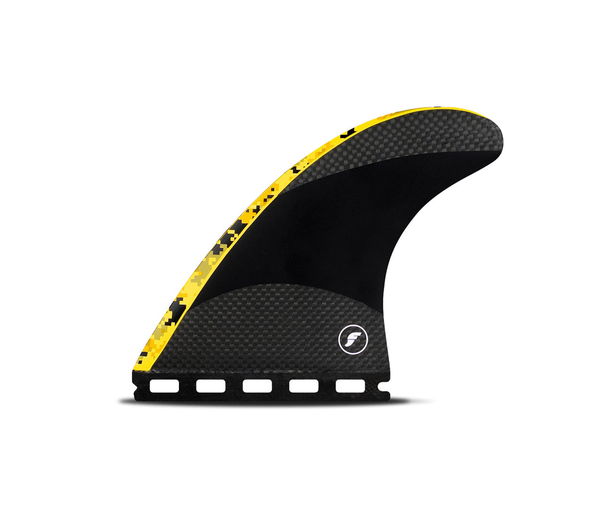 FUTURES FINS JJF MEDIUM TECHFLEX THRUSTER - DIGI YELLOW