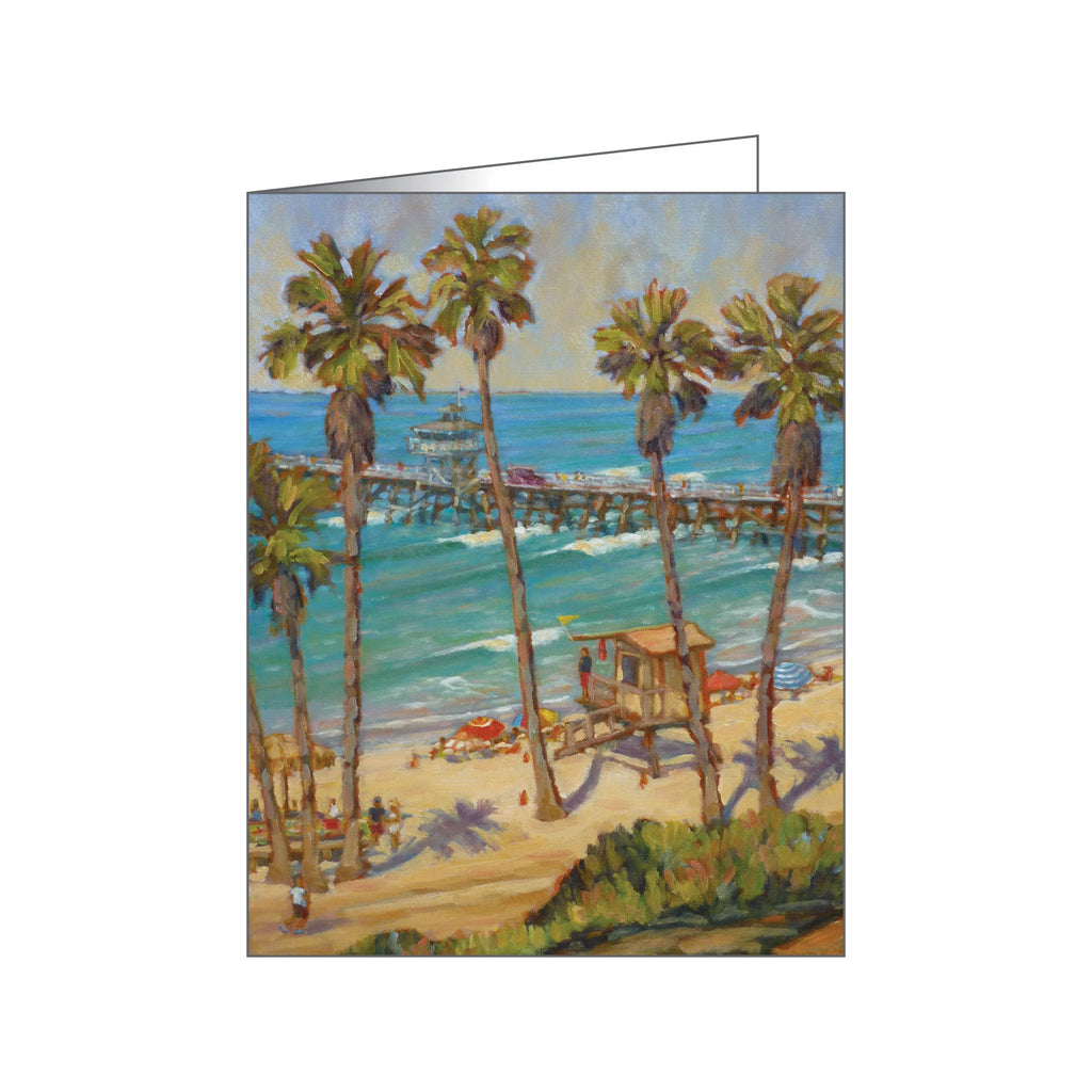 SEVERSON "PIER DAYS" GREETING CARD