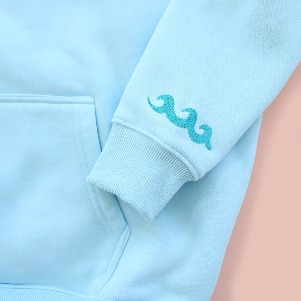 ALL SWELL SURF GOOD WAVES AHEAD EMBROIDERED HOODIE