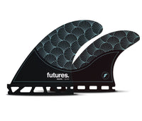 FUTURES RASTA HC QUAD BLACK TEAL