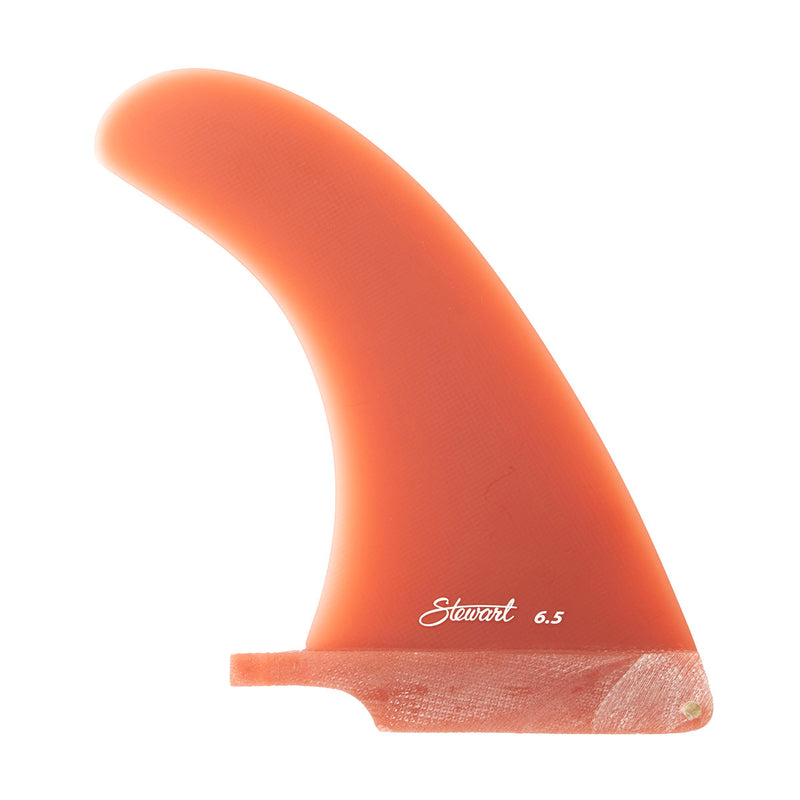 STEWART RAKE CENTER FIN 6.5 Matte Red