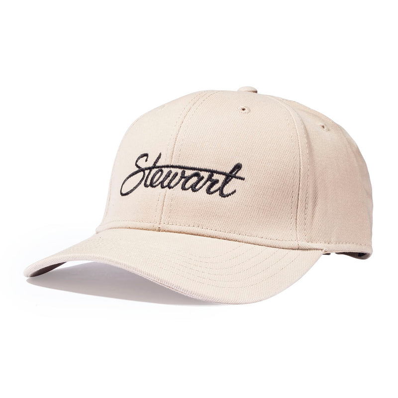 STEWART SCRIPT EMBROIDERED ADJUSTABLE HAT