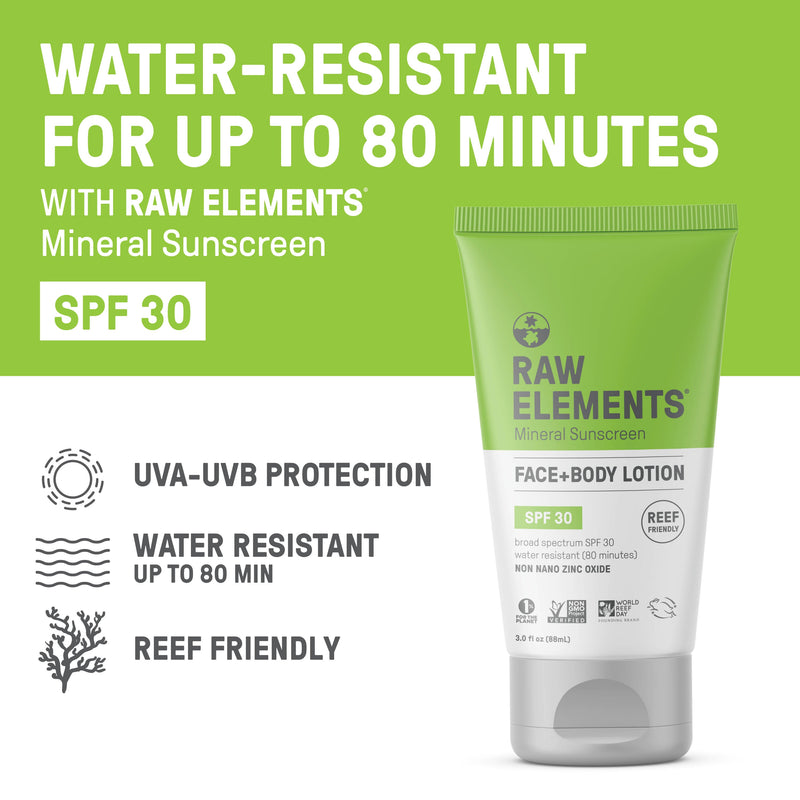 RAW ELEMENTS FACE & BODY TUBE SPF 30+