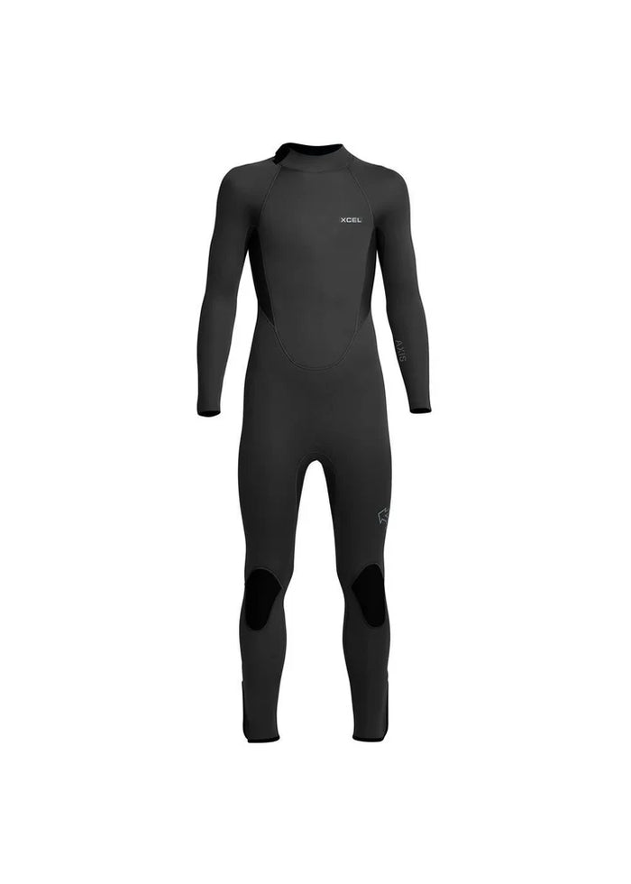 Black wetsuit on a white background