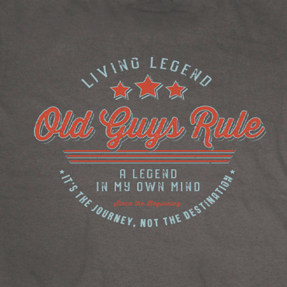 OLD GUYS RULE - LIVING LEGEND T-SHIRT