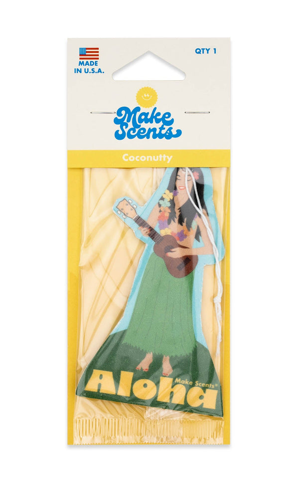 MAKE SCENTS CAR AIR FRESHENER ALOHA