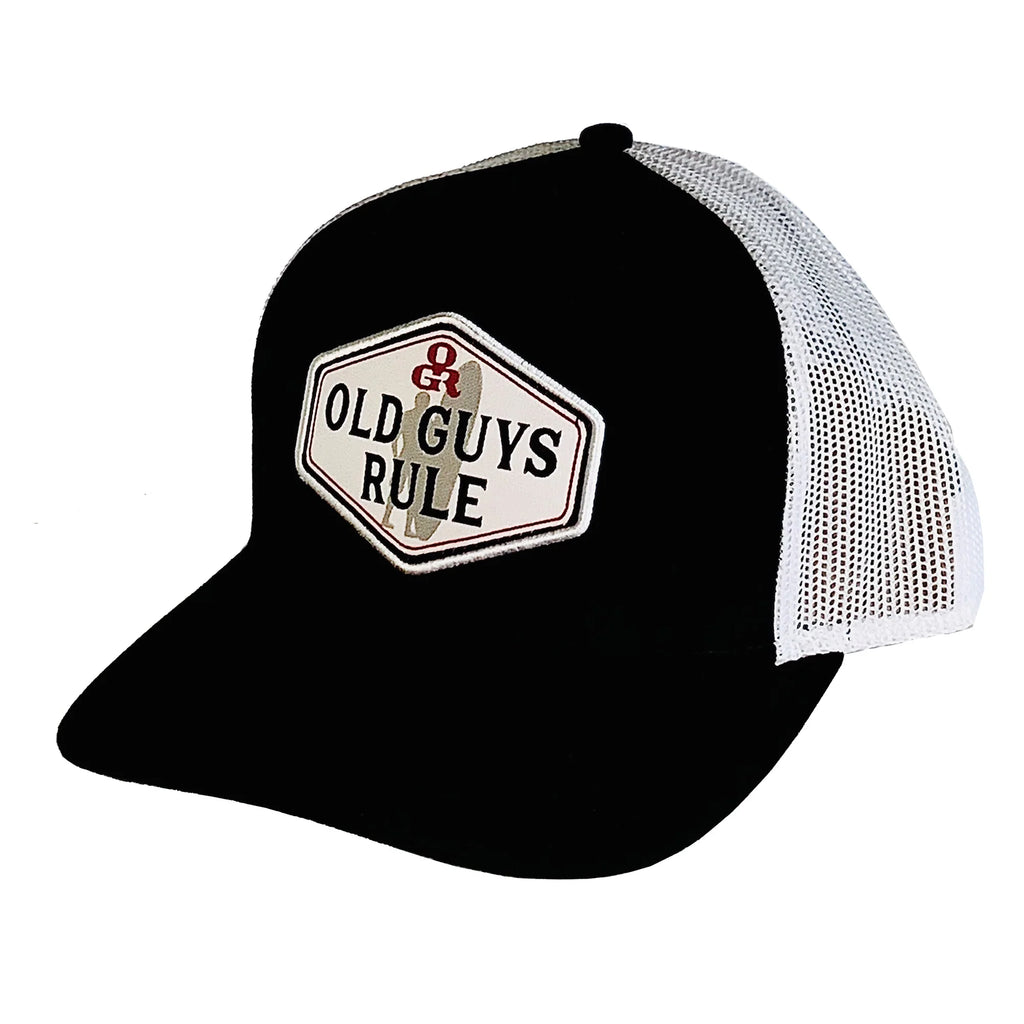 OLD GUYS RULE - HEX BADGE TRUCKER HAT