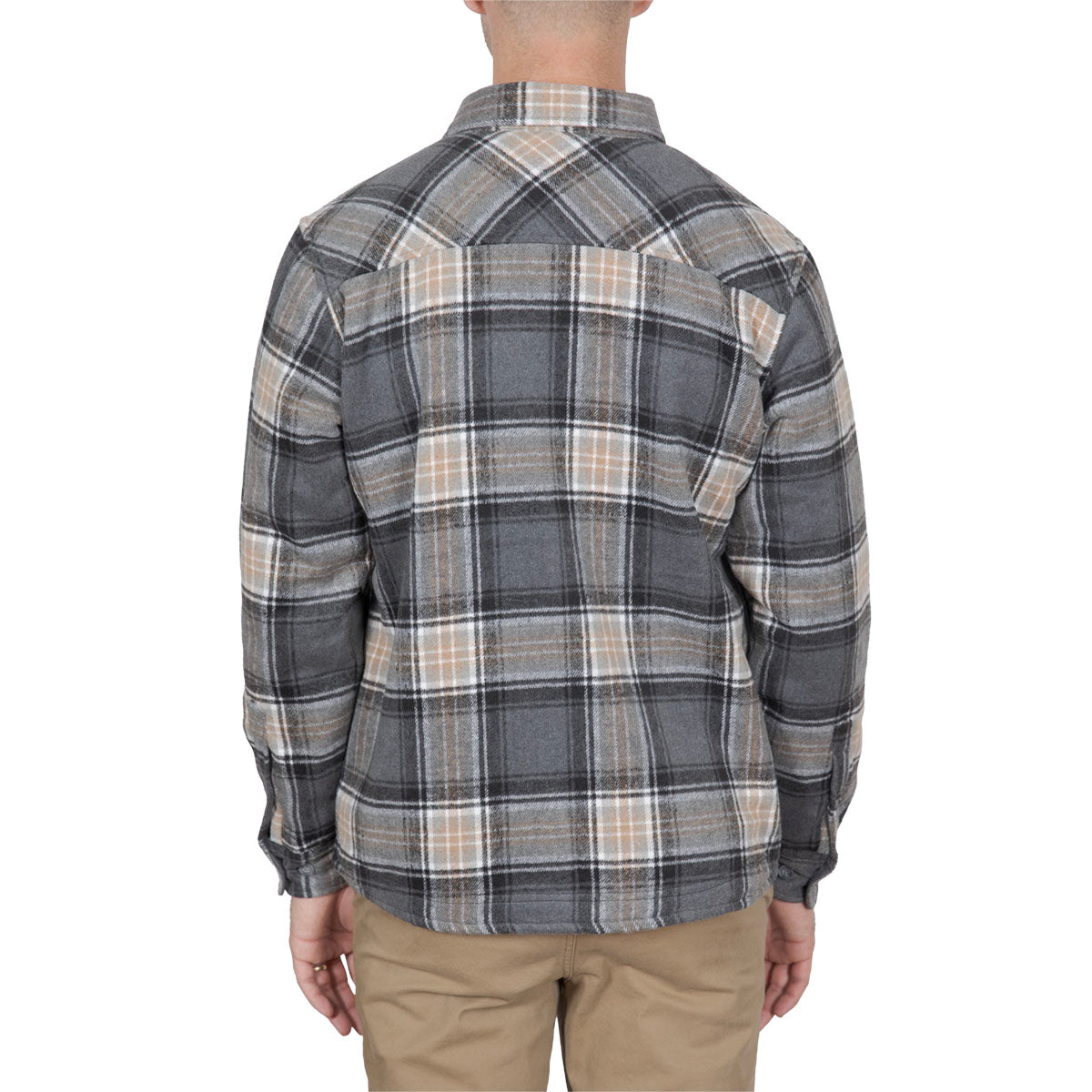 STEWART MENS HEAVYWEIGHT SHERPA LINED FLANNEL