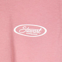 STEWART SURF OVAL YOUTH S/S T-SHIRT-MAUVE