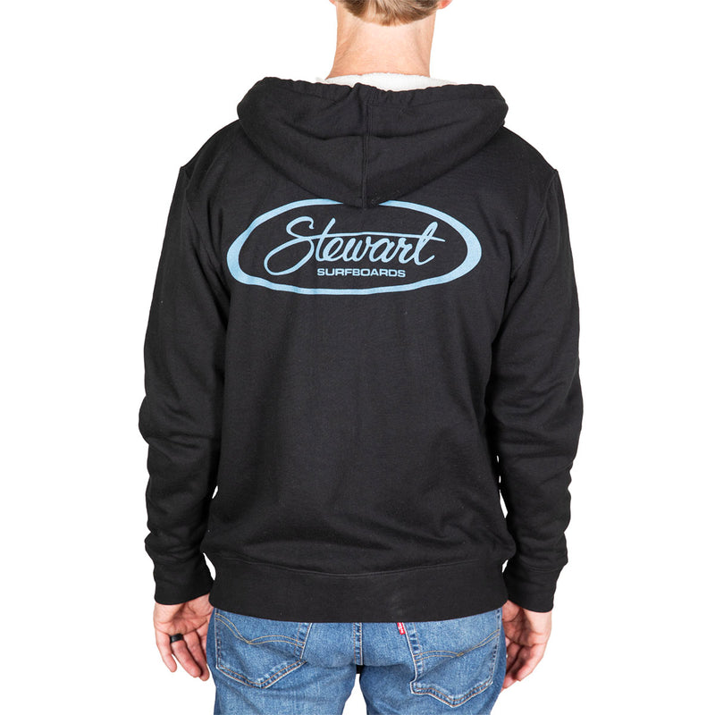 STEWART SURF OVAL SHERPA HOODY