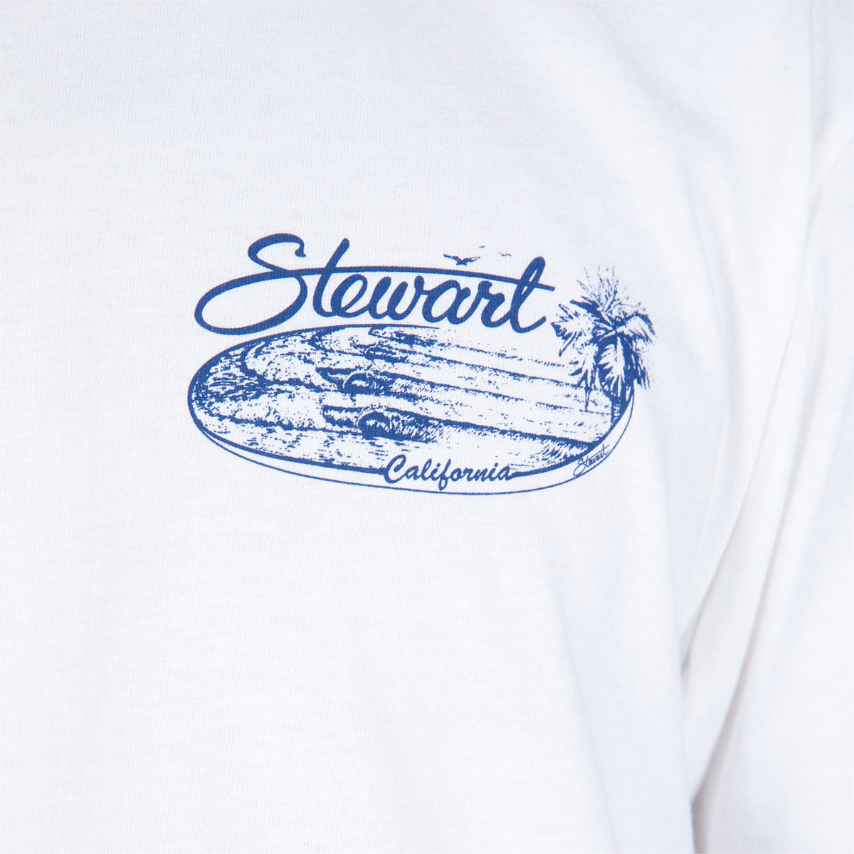 STEWART SO RETRO L/S T-SHIRT- FRONT GRAPHIC
