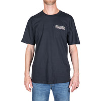 STEWART FADE WAVE S/S T-SHIRT- Black