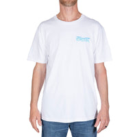 STEWART FADE WAVE S/S T-SHIRT- White