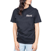 STEWART FADE WAVE S/S T-SHIRT- Black