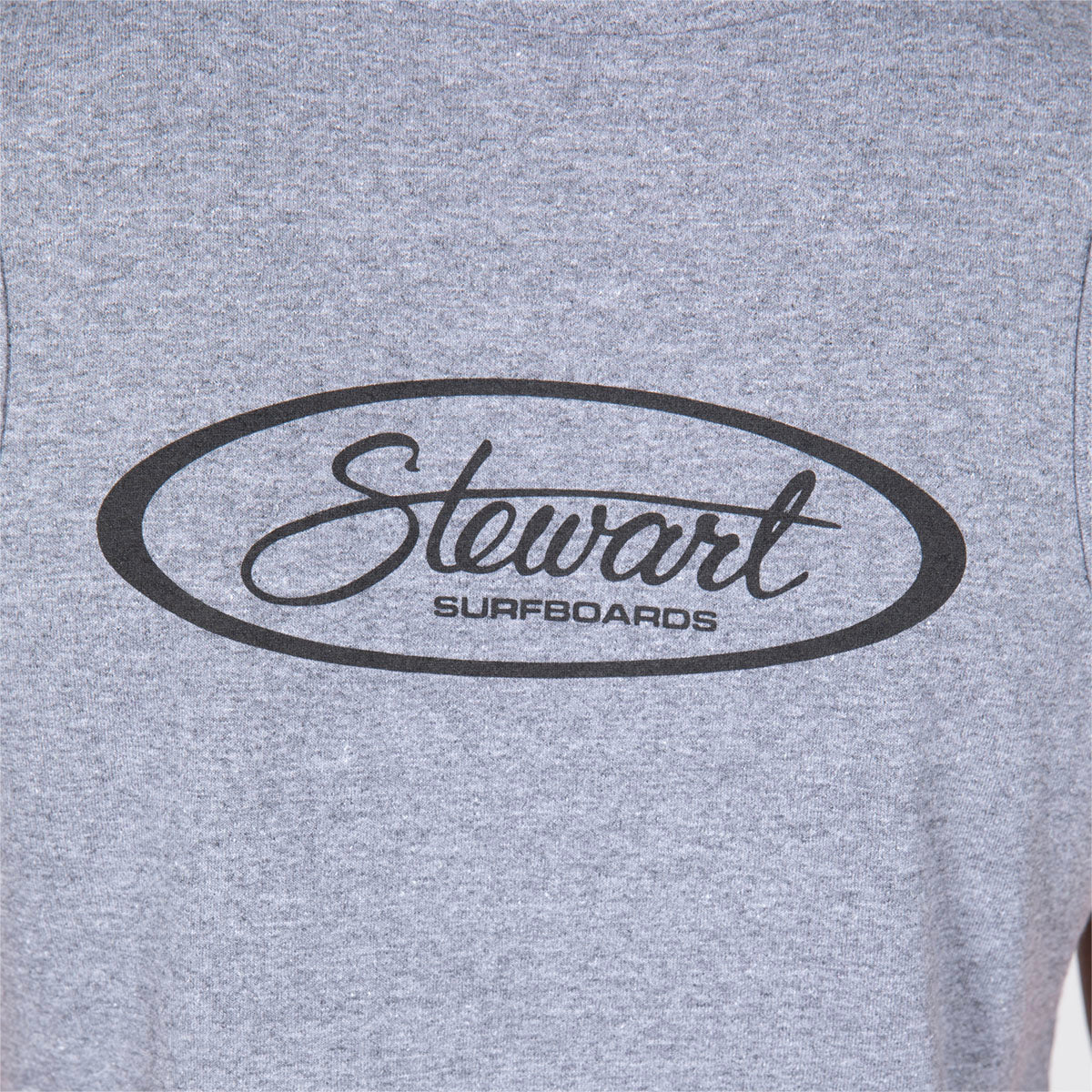 STEWART SURF OVAL TANK TOP- Graphite Heather