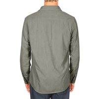 STEWART MEN'S TAZI L/S BUTTON-UP SHIRT- Olive