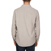 STEWART MEN'S TAZI L/S BUTTON-UP SHIRT- Oat