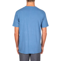 STEWART PIGMENT DYED S/S TEE- Blue