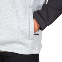 STEWART PAXTON QUARTER ZIP HOODIE=- Black