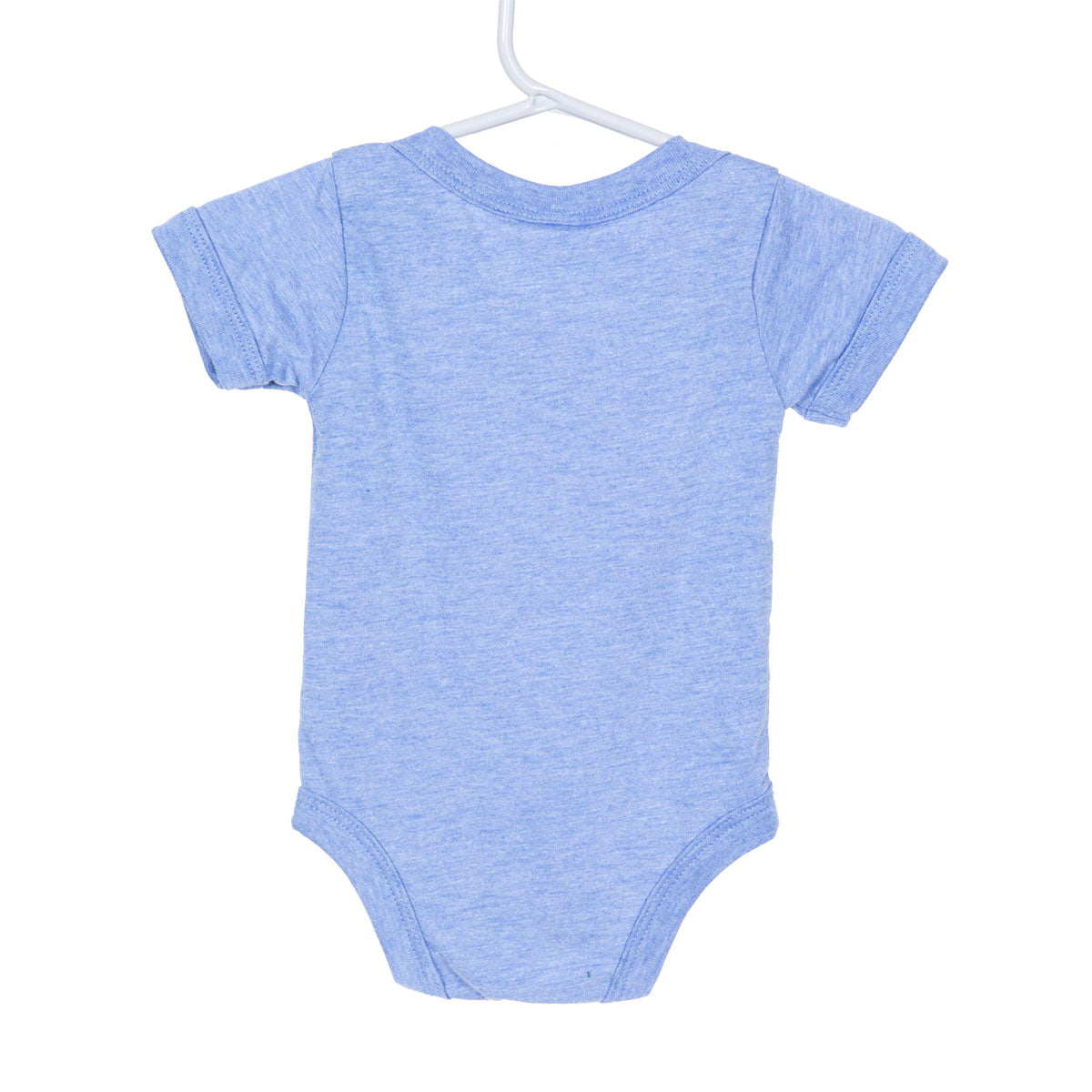 STEWART SURF OVAL S/S BABY ONESIE- Blue