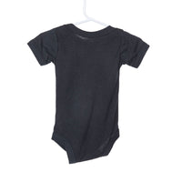 STEWART SURF OVAL S/S BABY ONESIE- Black