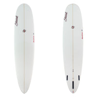 9'0" Redline 11 (9'0", 24 3/4", 3 3/4") B#128943 clear glassjob red logos 