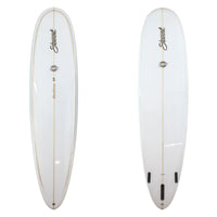 9'0" Redline 11 (9'0", 24 1/4", 3 3/8") B#128123 Gloss & Polish with gold and black pin lines on the deck