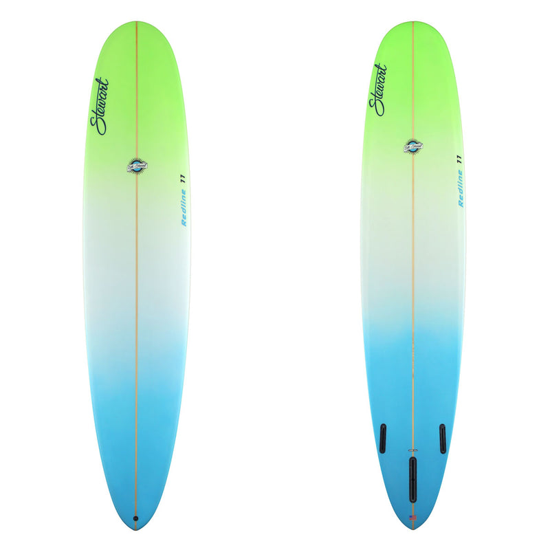 9'0" Redline 11 (9'0", 23 1/4", 3 1/8") B#128864 WITH GREEN-CLEAR-BLUE FADE