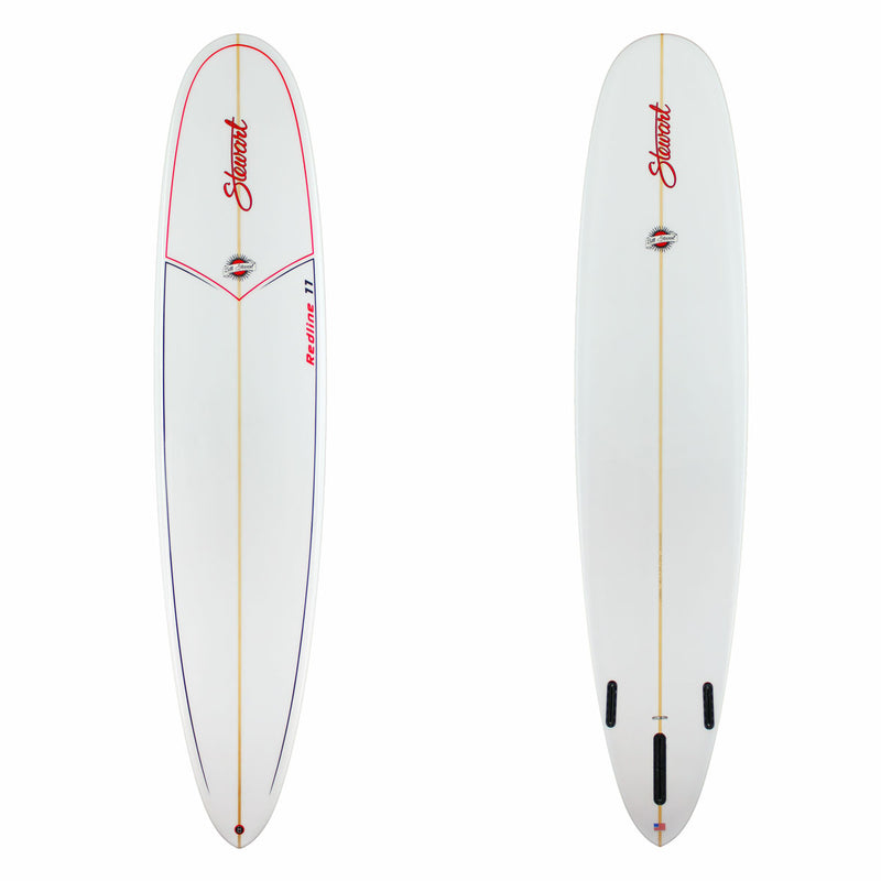 clear redline 11 with black and red stringer 