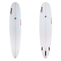 Stewart Longboard 9'0" Redline 11 (9'0", 23 1/4", 3 1/8") B#129050 clear and sanded only