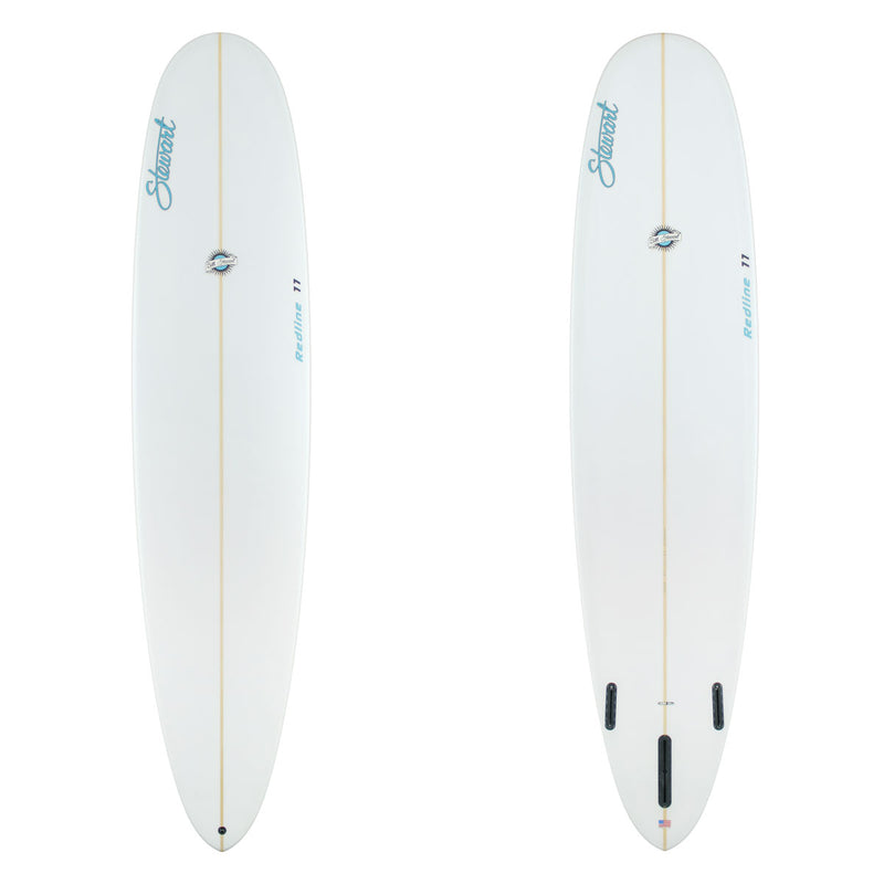 Stewart Longboard 9'0" Redline 11 (9'0", 24", 3 1/8") B#129105 clear and sand only