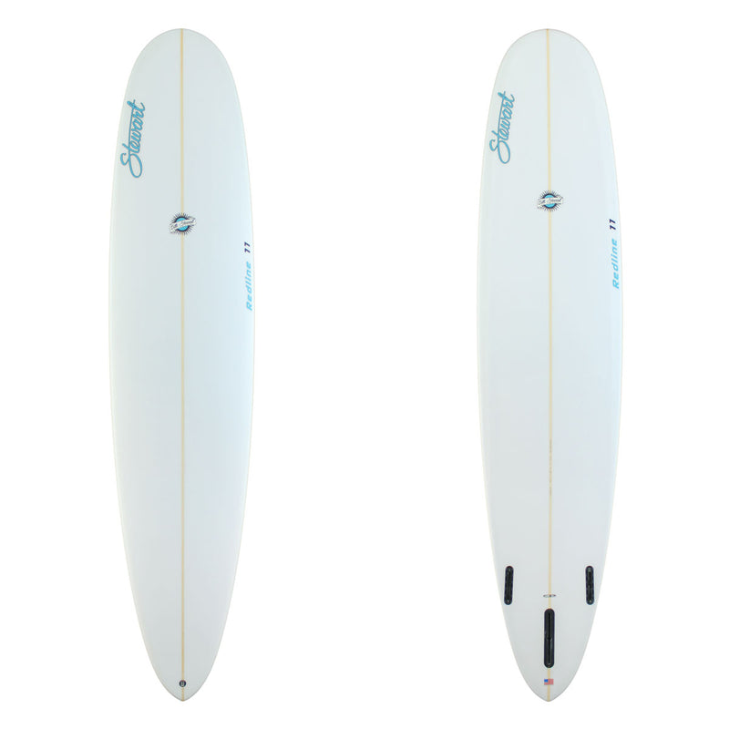 Stewart Longboard 9'0" Redline 11 (9'0", 23 1/2", 3 1/8") B#129559 clear and sand only