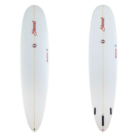 Stewart Longboard 9'0" Redline 11 (9'0", 24 1/2", 3 1/2") B#129815 clear and sanded only