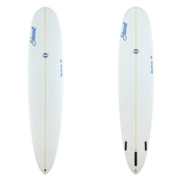 Stewart Longboard 9'0" Redline 11 (9'0", 23 1/2", 3 3/4") B#130010 Clear and sand only with blue logos