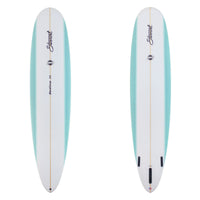 Stewart Longboard 9'0" Redline 11 (9'0", 24 1/4", 3") B#130098 with light blue rails