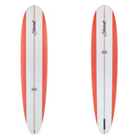 Stewart Longboard 9'4" Ripster (9'4", 23 3/4", 3 1/4") B#129963 with red rail panels 