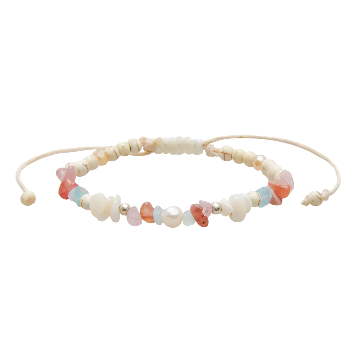 LOTUS & LUNA SEA STONE BRACELETS