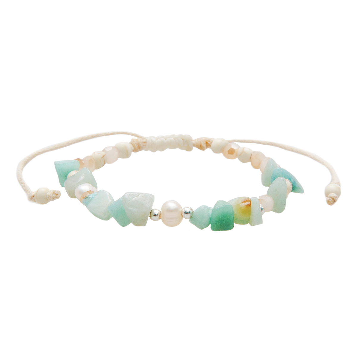 LOTUS & LUNA SEA STONE BRACELETS