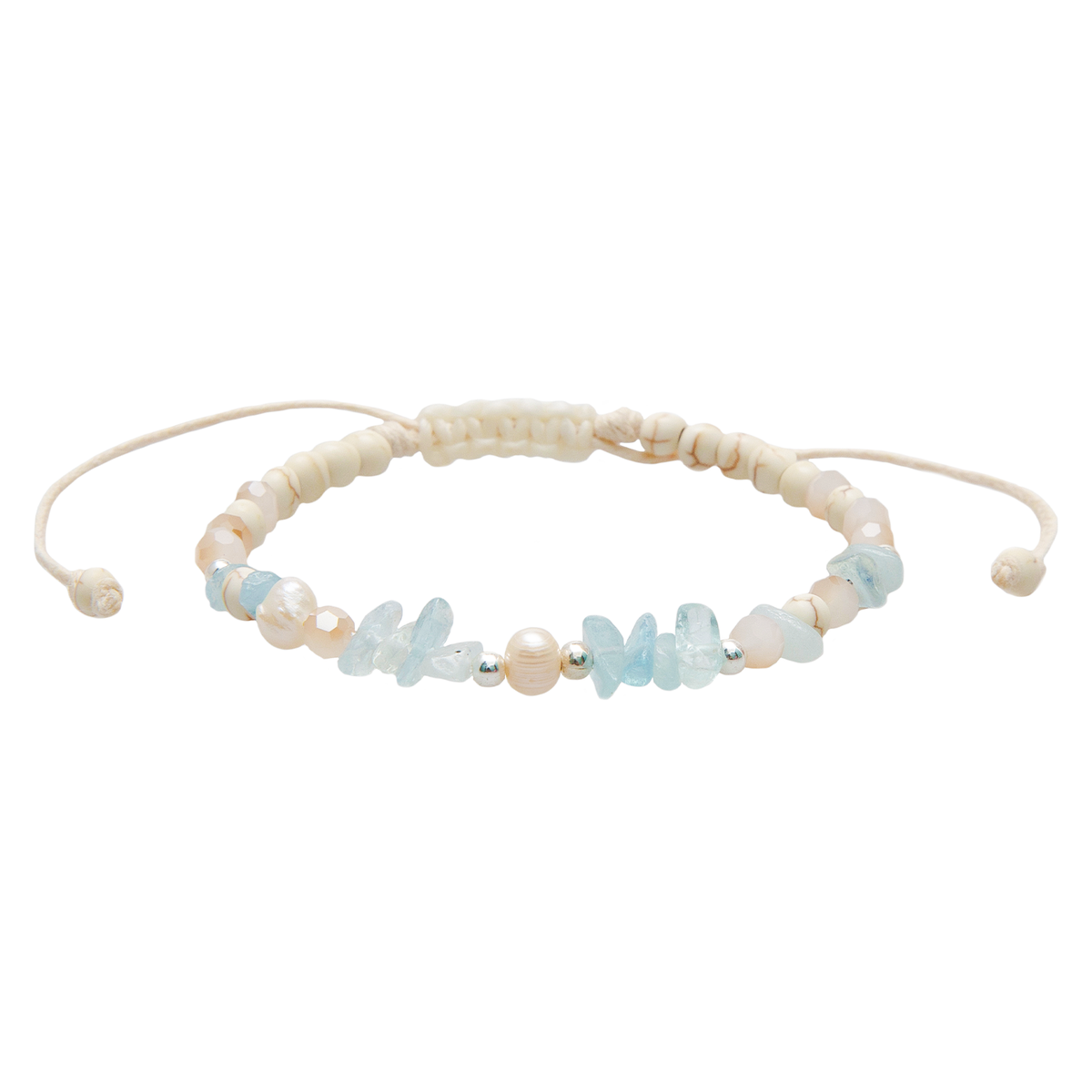LOTUS & LUNA SEA STONE BRACELETS