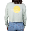 STEWART SUNSET SESSIONS WOMEN'S CROPPED CREWNECK FLEECE