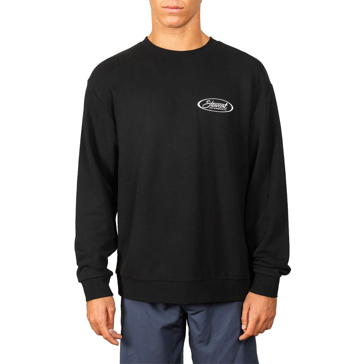 STEWART CLASSIC OVAL HEAVYWEIGHT CREWNECK